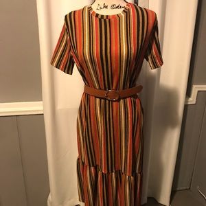 Zara Midi Dress *belt not included*